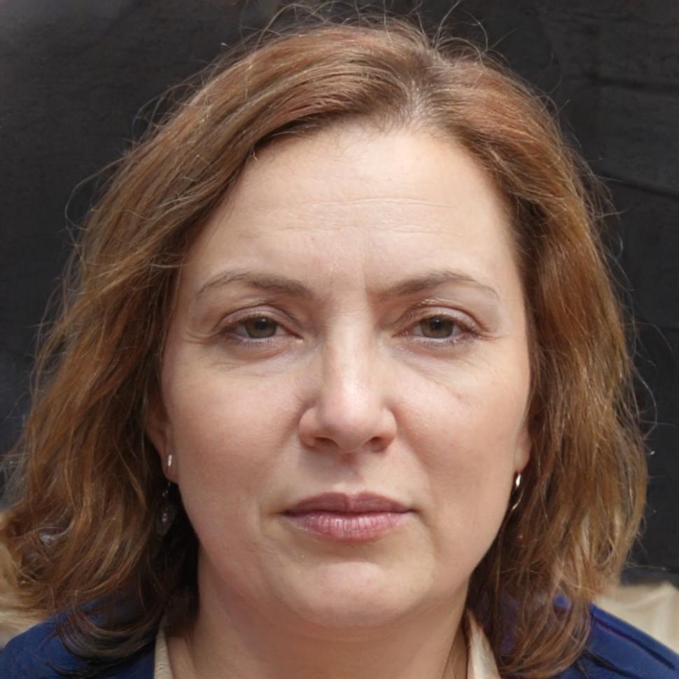 Estudiante satisfecha del curso